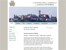Tablet Screenshot of cantinesantavittoria.com